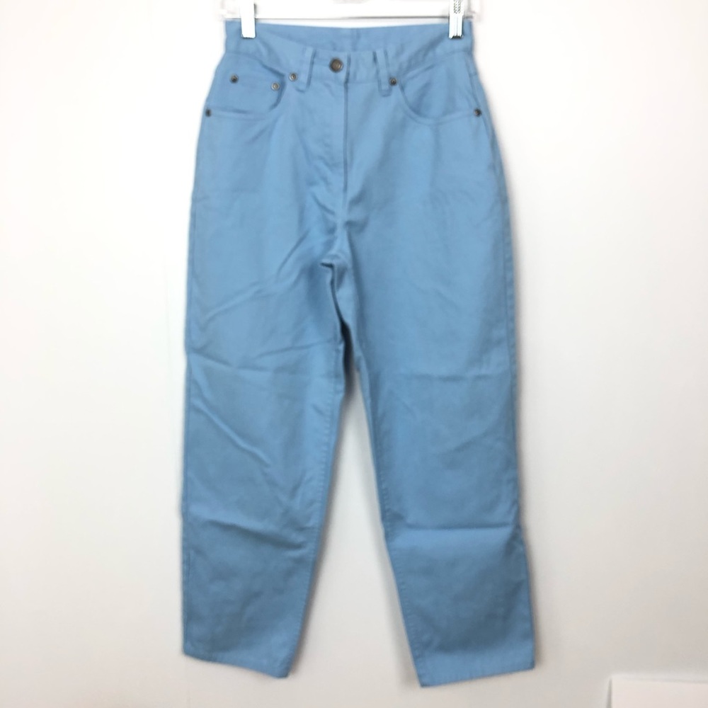 LL BEAN Mom Jeans Tapered Legs High Waist 6P